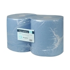 2  Reinigungsrollen Maxi blau 3-lagig à 500 Blatt