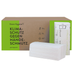 4000 Öko-V-Falz Falthandtücher Green Hygiene Recycling 2-lagig 25 x 23 cm