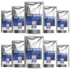 
WET WIPES 12 x 310 alkoholfreie Desinfektionstücher für Flächen und Geräte