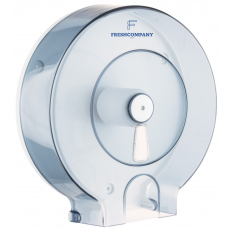 
Jumbo-Rollenhalter in weiss / transparent abschliessbar und aus ABS Kunststoff passend
