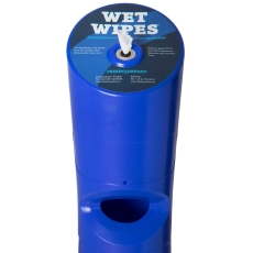 Wet Wipes Standspender Kunststoff grün