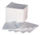 Wischtücher Vlies 70 gr weiß, gefaltet Z-Falz, Tuchformat 32 x 36 cm