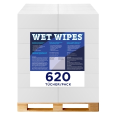 28 Karton 6 x Wet Wipes 620 alkoholfreie getränkte Desinfektionstücher für Flächen und Geräte