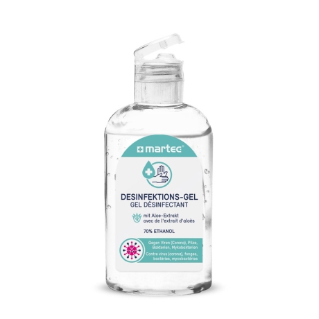 Martec Hände-Desinfektions-Gel mit Aloe-Extrakt 12x 80ml