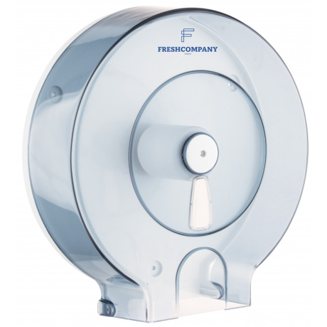 
Jumbo-Rollenhalter in weiss / transparent abschliessbar und aus ABS Kunststoff passend