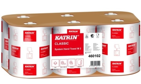 6 Katrin Handtuchrollen Katrin Classic 460102, 2-lagig, 160m