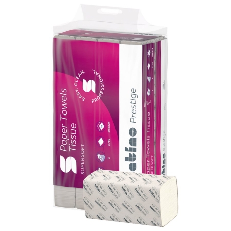 3750 x Z-Falz Wepa Prestige Handtuchpapier, 20,6 x 24 cm