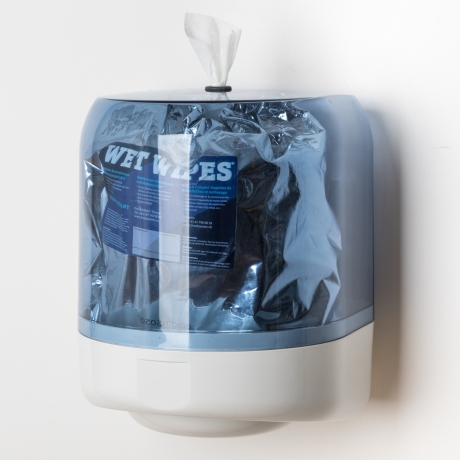 Wandspender Basic für Wet Wipe  Desinfektionstücher Reinigungstücher 620 / 750 Blatt